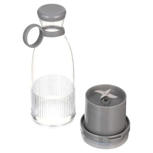 Portable Blender Bottle, Personal Sized - Gray